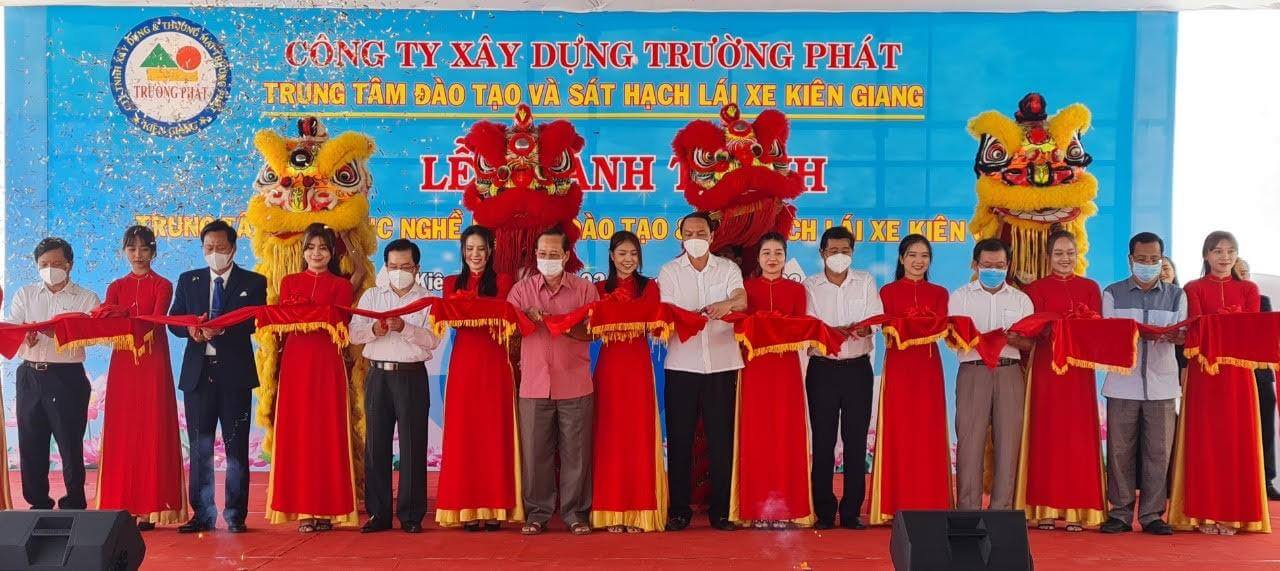 Kiên Giang: Khánh thành trung tâm đào tạo sát hạch lái xe hiện đại của vùng ĐBSCL