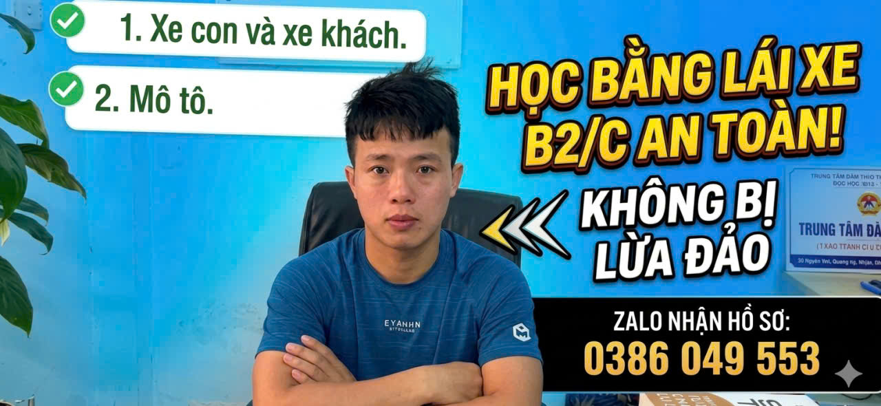 cách nộp bằng lái xe ô tô an toàn